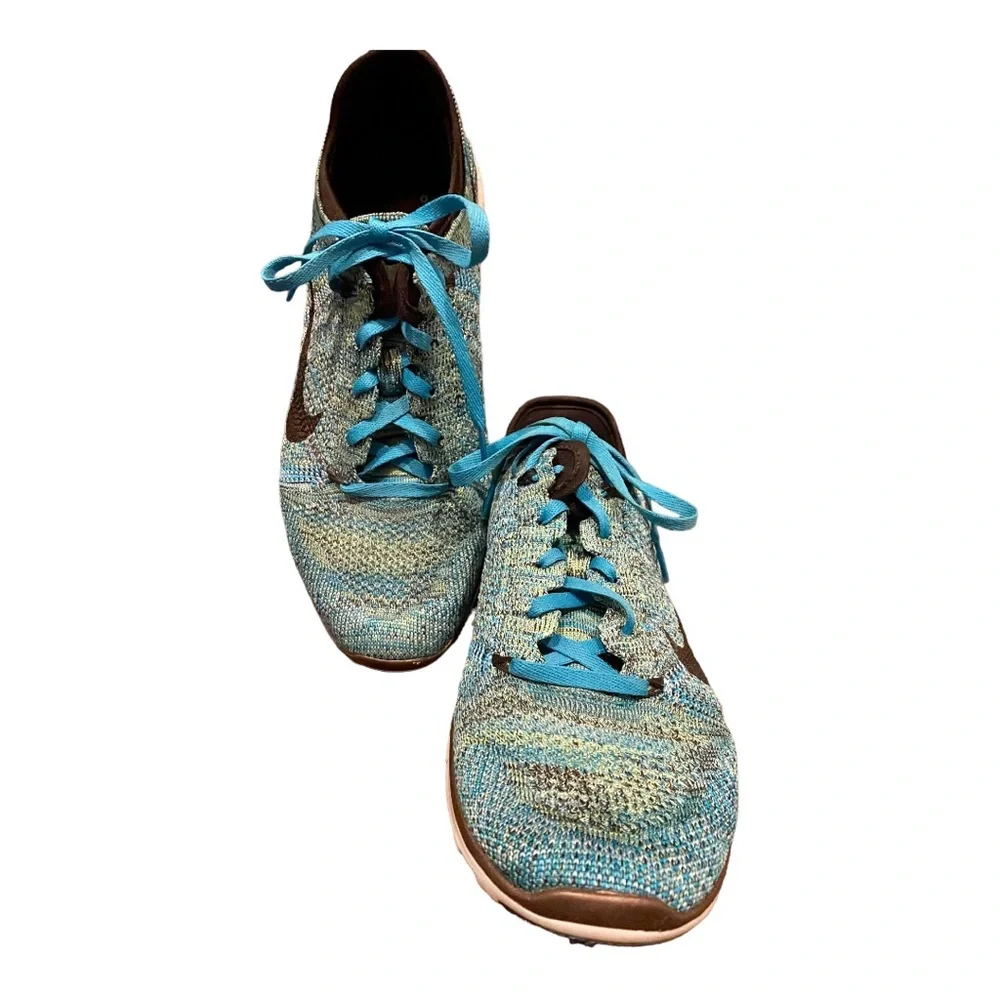👟 Nike Free TR Flyknit - Blue Lagoon / Glacier Blue (Size 8.5)
